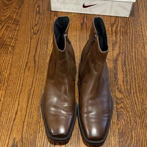Kenneth Cole Men's Brown Leather Boots